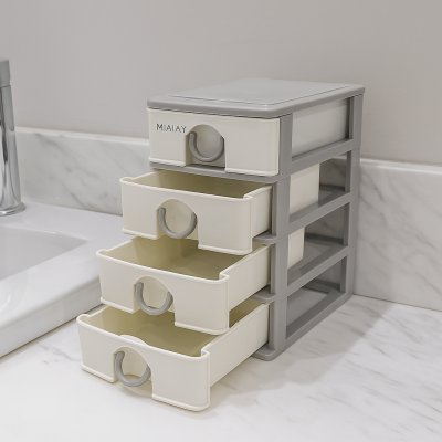 23X16X26CM CAJONERA PVC 4 CAJONES