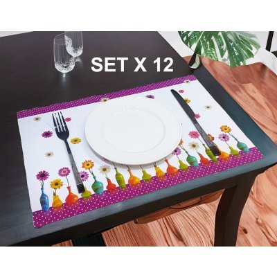 30X45CM INDIVIDUAL DESCARTABLE X12 UNID. FLORES