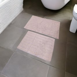 SET 40X60CM + 50X80CM ALF P/BAÑO VERDE CLARO