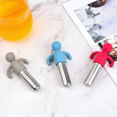 13CM INFUSOR DE TE ACERO INOX SURT