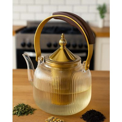 1300ML TETERA VIDRIO C/INFUSOR