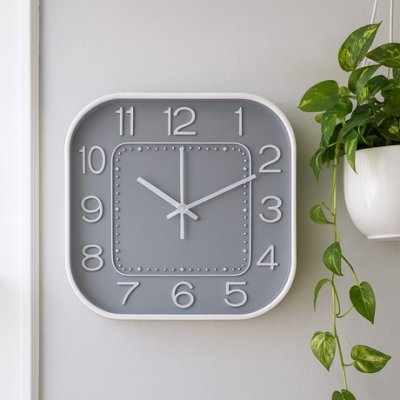 27CM RELOJ PARED PLASTICO