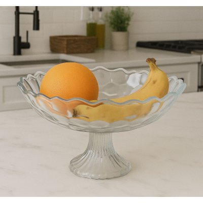 26CM CENTRO DE MESA VIDRIO