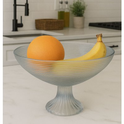 29X20CM CENTRO DE MESA VIDRIO