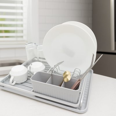 42X32X9,50CM ESCURRIDOR DE PLATOS ALUMINIO