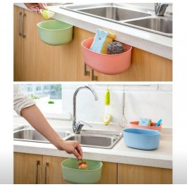 21X18CM CANASTO PVC COLGANTE