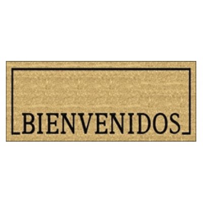 25X75CM FELPUDO COCO BIENVENIDOS