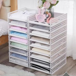 34X28CM ALT 7CM ORGANIZADOR DE ROPA APILABLE