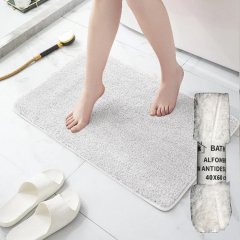 50X70CM ALF P/BAÑO ANTIDESLIZANTE BLANCO