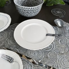 20CM PLATO PORC BLANCO