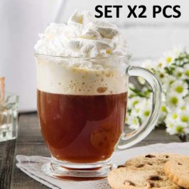 450ML SETX2 TAZA VIDRIO