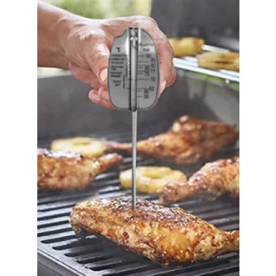 17CM TERMOMETRO ALIMENTOS METAL