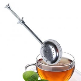 15CM INFUSOR DE TE ACERO INOX