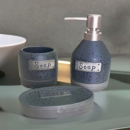 3PCS SET E BAÑO PORCELANA