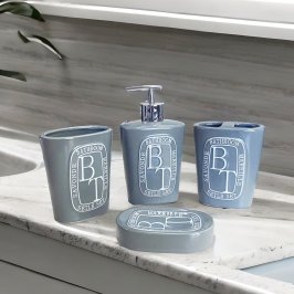 4PCS SET DE BAÑO PORCELANA