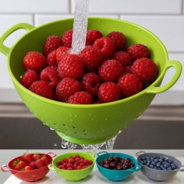 20CM COLADOR PVC SURT