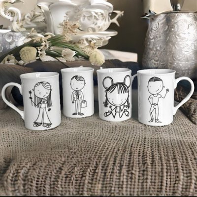 300ML TAZA PORC SURT