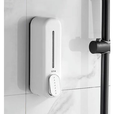 350ML DISPENSER DE SHAMPOO P/PARED BLANCO