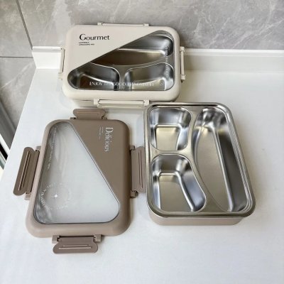 23X17X7CM LUNCHERA ACERO INOX SURT PREMIUM