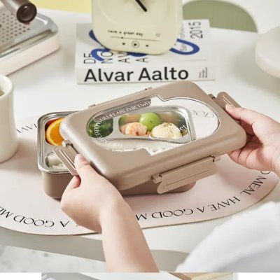 23X17X7CM LUNCHERA ACERO INOX SURT PREMIUM