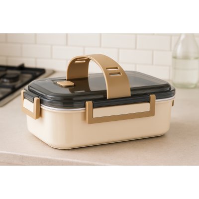 22X15X7,50CM LUNCHERA ACERO INOX SURT