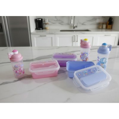 SET LUNCHERA + VASO INFANTIL SURT
