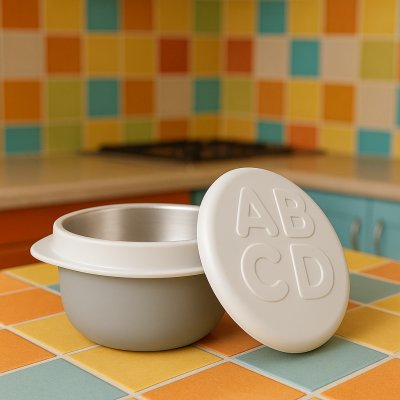 14X10CM LUNCHERA P/BEBE ACERO INOX