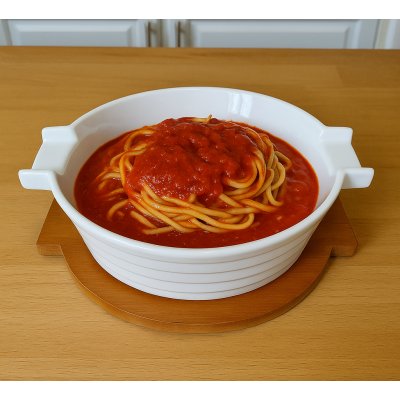 24X21CM FUENTE PORC C/BASE BAMBOO