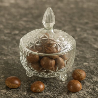 19X16CM CARAMELERA VIDRIO