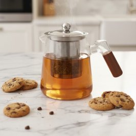 750ML TETERA VIDRIO C/INFUSOR