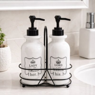 340ML SET X2 DISPENSER DE BAÑO
