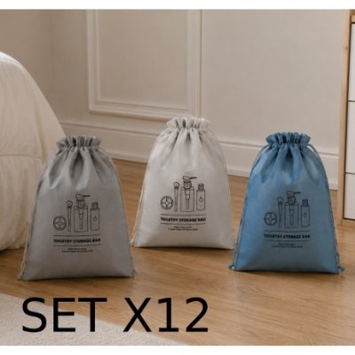 23X30CM SETX12 PCS BOLSA MULTIUSO SURT