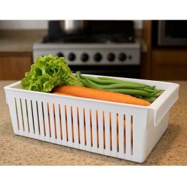 29X12XH9CM CANASTO PVC BLANCO